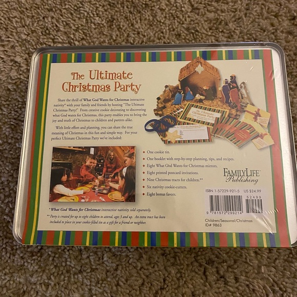NWT - What God Wants For Christmas Party Kit - Picture 2 of 3